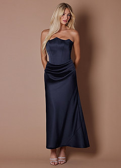 Vestido Marina Profunda Largo Anya image7