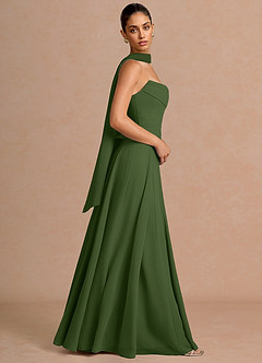 Gabriela Olive Maxi Dress image4