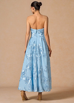 Maxi jurk Evangeline Hemelsblauw image2