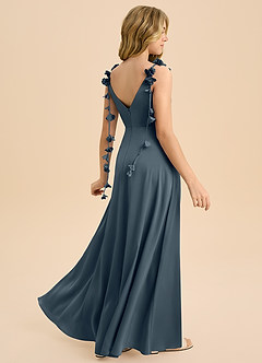 Azazie Gumdrop Junior Klä av Imperium i Stretch Satin Plisserad image1