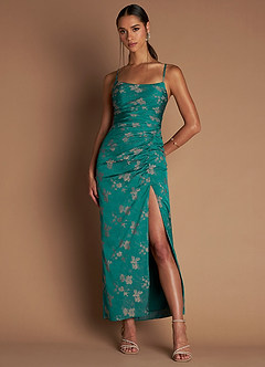 Maxi jurk Amrin Donker Wintertaling image2