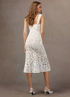 Candace White Midi Dress image4