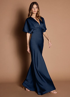 Lavinia Navy Dress image4