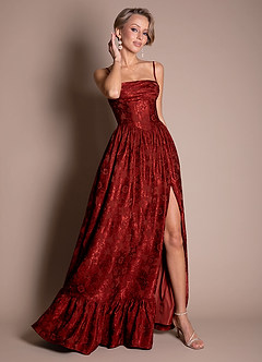 Greta Deep Ruby Maxi Dress image3