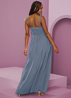 Barbie ♥ Azazie Bridesmaid Dresses Twilight A-Line Pleated Chiffon Dress image10