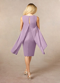 Azazie Viviana Mother of the Bride Dresses Wisteria A-Line Sequins Mesh Dress image2
