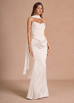 Sorrel Cream Corset Two-Piece Sets image3