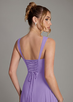 Azazie Agustina Bridesmaid Dresses Tahiti Mermaid Corset Chiffon Dress image2
