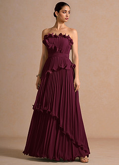 Marieline Merlot Maxi Dress image3