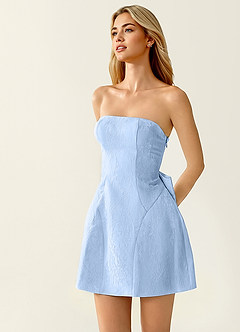 Hadleigh Bleu Ciel Mini robe image5