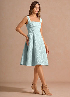 Robe Courte Bleu Français Amara image3