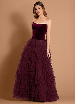 Beatrice Wine Maxi Dress image1
