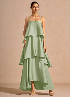 Vestido Verde Claro Largo Itasca image5
