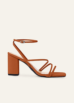 Ankle Strap Block Heel Sandals