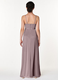 Azazie Luxy Junior Dusk Pleated Mesh Dress image2