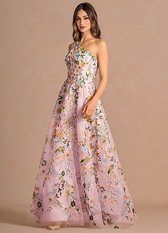Maribel Candy Pink Maxi Dress image3