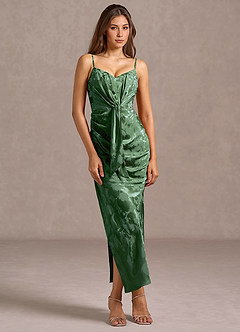 Maxi jurk Automne Jager Groen image5