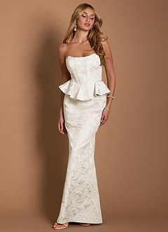 Rebecca French White Gown image5