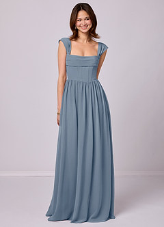 Barbie ♥ Azazie Bridesmaid Dresses Twilight A-Line Corset Chiffon Dress image1