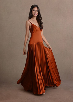 Robe Longue Rouille Jill image2