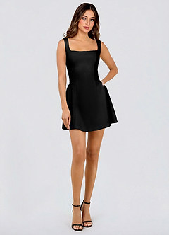 Robe Courte Noir Georgia image5