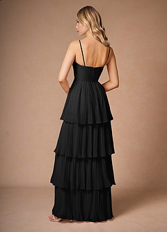 Maxi jurk Isla Zwart image2