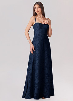 Maxi jurk Valentine Marine image3