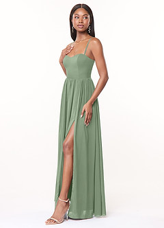 Azazie Marilyssa Matcha Bridesmaid Dresses | Azazie