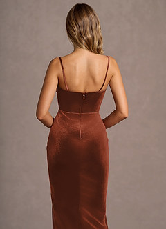 Maxi jurk Mackenzie Terracotta image7