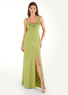 slim fit dress slacks Lilla Cavallo | Lime Green Floral Embroidered Puff Sleeve Mini Dress main image 1