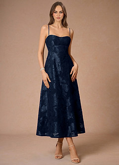Robe Mi-Longue Marine Hollis image4