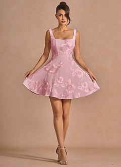 Brynn Mini Klänning Rosa image1