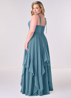 Barbie ♥ Azazie Bridesmaid Dresses Bermuda A-Line Bow Chiffon Dress image7