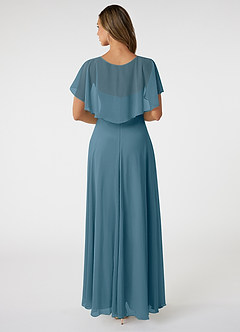 Azazie Jamie Bridesmaid Dresses Bermuda A-Line Chiffon Dress image2