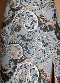 Nora Blue Paisley Maxi Dress image6