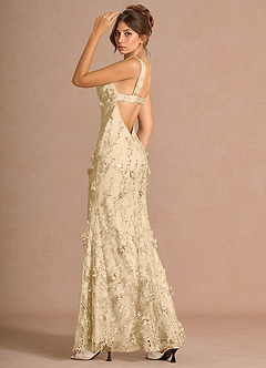 Girella Cream Maxi Dress image4