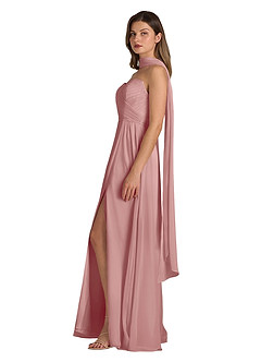 front Azazie 매칭 컬러 쉬폰 스카프