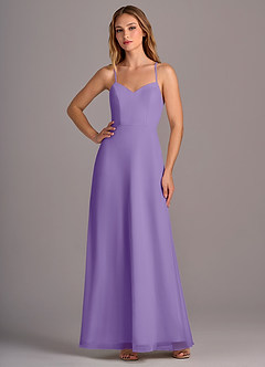 Azazie Mei Bridesmaid Dresses Tahiti A-Line Chiffon Dress image3