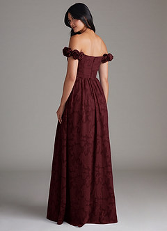 Autumn Wine Maxi Dress image2