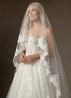 front Kanten Mantilla Rosalind Kathedraalsluier