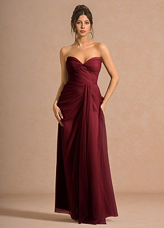 Vestido Merlot Maxi Elorae image5