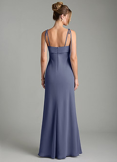Azazie Ellia Bridesmaid Dresses Stormy A-Line Bow Chiffon Dress image5