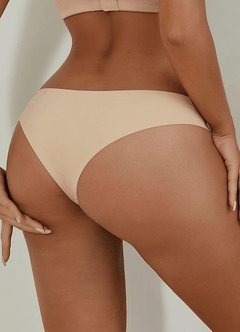 front Culotte sans coutures taille basse quasi invisible (une pièce)