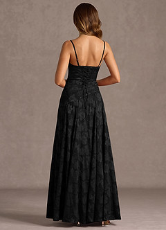 Gabriela Black Maxi Dress image3