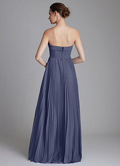 Azazie Mariana Bridesmaid Dresses Stormy A-Line Strapless Chiffon Dress image7