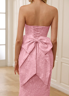 Jiral Rose Robe de bal sirène en jacquard image4