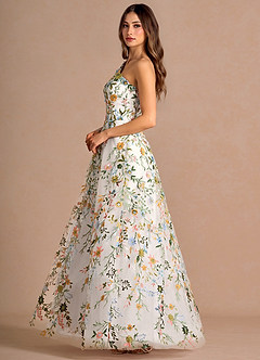 Maxi jurk Maribel Wit image5