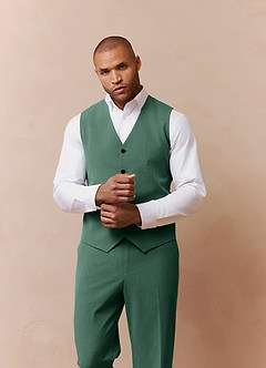 front James Eukalyptus Anzugweste