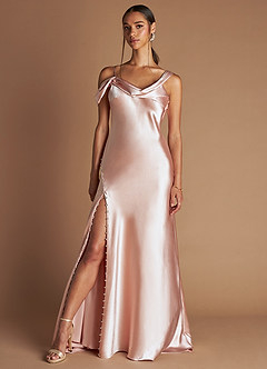Belle Maxi Klänning Blush Pink image3