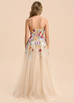 front Azazie Gianna Junior Formal Dress